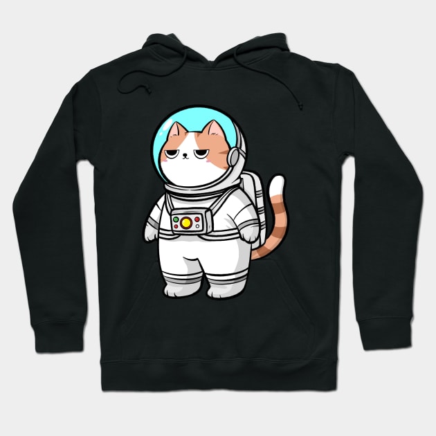 Space Cat Hoodie by Hacked By NA